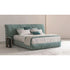 Alex Cotton Linen Fabric Wide Headboard Luxury Bed Frame